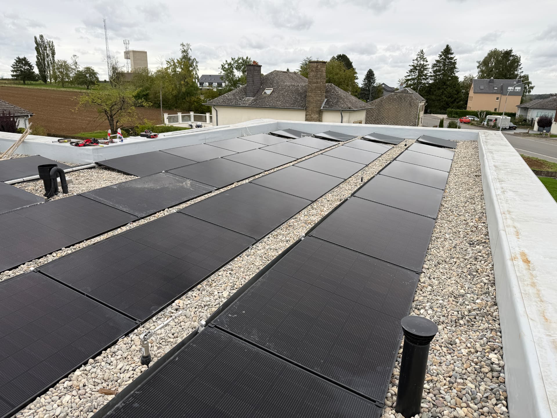 Installation photovoltaïque réalisée par Energies Plus